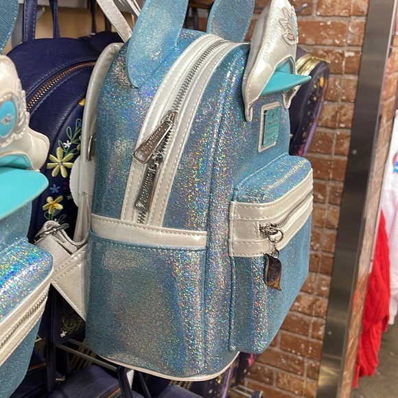 Disney Cruise Line Loungefly Mini Backpack - 25th Anniversary - Shimmering Seas - Picture 3 of 16